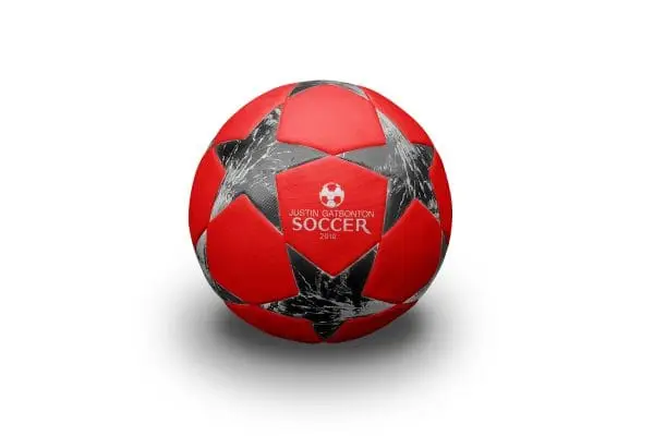 Justin Gatbonton Signature Soccer Ball