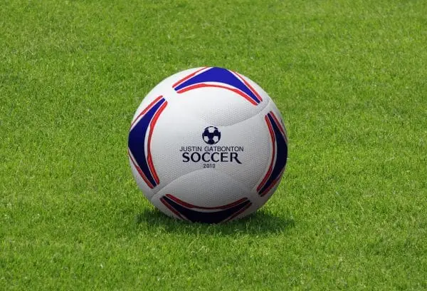 Justin Gatbonton Signature Soccer Ball